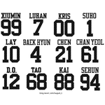 [EXO] 얘들아 내가 엑소이쁜 <b>폰트</b> 공유해줄게 드루와