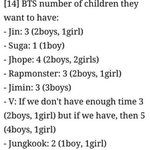 [방탄소년단] 방탄이들 미래 <b>자녀</b>계획