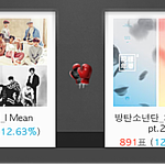 [방탄소년단] 넘나 안신나는 신나라..투표해줘제발!