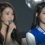 [댓글부탁해] 가요대전 아이유 설현 <b>투샷</b>