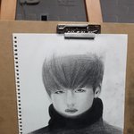 [방탄소년단] 김태형 그려봤는데 어때..?