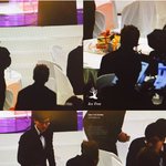 [시우민] 엠뷔씨<b>연예대상</b>때 유재석님 보고 벌떡 일어난 시우민>.<