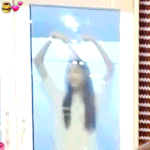 [EXO] 고라니 <b>문밖</b>하트받고 힘내얘드라