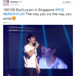 백현The <b>way</b> you cry the <b>way</b> you smile