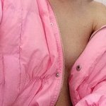 저 분홍색 <b>잠바</b>샀는데 언니들 어때용?