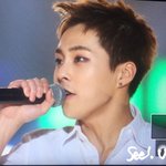 [시우민] 헐 시우민 후배가수분들한테 엄지척해주는거 봤어?