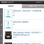 [BAP] 일본앨범 예약<b>순위</b>