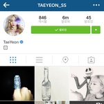 [모두드루와] 태연인스타 600만돌파 +지디<b>찬열</b>태연 인스타분석 jpg.