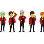 [방탄소년단] 이삐들 전하사님이 그린 그림 있잖아ㅋㅋㅋ