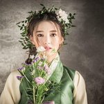 남보라 한복 웨딩 화보