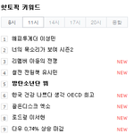 [방탄소년단] ㅅㄷ) 네ㅇ1버 핫토픽에