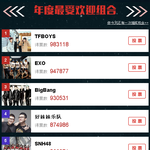 [EXO] 투표좀해 타가수한테 좃발린다