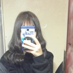 머리 고데기로 잘 말앗다