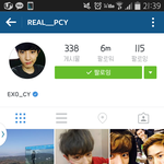 [드루와] <b>찬열이</b> 인스타 600만!!!