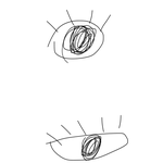 [EXO] 쌍수말이야 눈이 <b>가로</b>가 짧으면