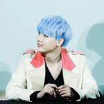 [방탄소년단] 윤기머리를 밝은 하늘(?)로해보았다