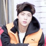 방탄 진 광고 촬영중