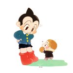 [시우민] 아톰과 시우민>.<