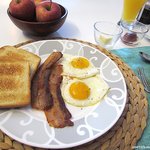 [내가한요리] 직접 만든 베이컨을 곁들인 아메리칸 브렉퍼스트