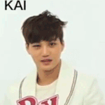 [카이] 종인이 일본잡지 ㄹㅔㅇㅣ 4월호 <b>인사말</b> 움짤