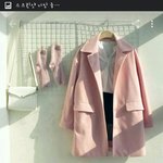 [댓글부탁해] 교복 위에 핑크 코트 어울리려나??