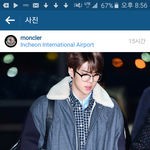 [세훈] 몽클레어 공식 인스타&amp;트위터 세훈이