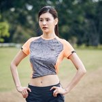 아웃도어 브랜드 모델 발탁된 안다