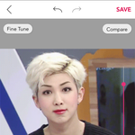 [방탄소년단] <b>염색화장</b> 시뮬레이션 앱에 남준이 사진 넣어봤는데