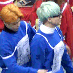 [방탄소년단] 주황이와 초록이의 <b>박력</b> 대결