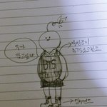 [방탄소년단] <b>재미</b>로 ㄱ그려본거니까 화내지만마로라