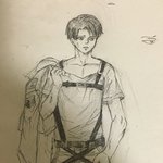 [댓글부탁해] 리바이 <b>병장</b> 그려봤는데