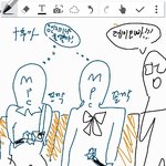 [EXO] 8인<b>지지</b>가 만나는과정 그려봄