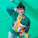 앞머리 파마한 뽀미