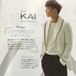 [카이] 일본 잡지 Ray <b>종인</b>이