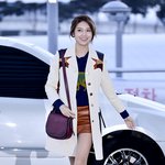 소녀시대 <b>수영</b>, 초미니 스커트 공항패션