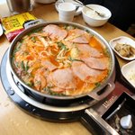 박가부대찌개 <b>수제</b>햄부대찌개 맛이 깔끔해서 좋네요