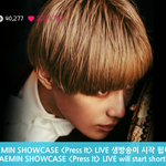 [EXO] <b>태민</b>이 쇼케이스 브이앱보러ㄱㄱ
