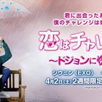 [시우민] 도전에 반하다 일본에서 영화관에서  <b>상영</b>된대 ㅋㅋ