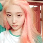 [댓글부탁해] 핑크색으로 염색한 프로듀스101 <b>정채</b>연
