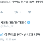 [세븐틴] 오늘 <b>순영</b>이 멘파 네줄요약