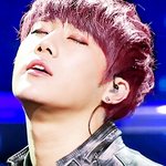 [인피니트] 보고싶어서 <b>해본</b> 김성규 핑크?보라머리 +약간의 눈화장...
