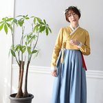 봄 분위기 나는 예쁜 생활<b>한복</b>