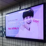 [방탄소년단] 윤기 <b>지하철</b>광고 또 있네