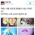 [백현] 아이라인, 노래, <b>눈꼬리</b>, 입꼬리, 점