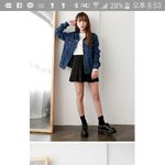 이거랑 비슷하게생긴<b>청자켓</b> 아시는분!!!