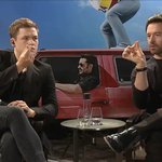 <b>휴잭맨</b>, 태론 에거튼 내한