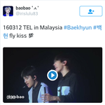 [백현] 백현 fly <b>kiss</b> 
