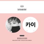 [카이] 인어들 19/20일카이팬연합 종인이 부채 받아가