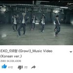[EXO] 갓르<b>렁</b> 뮤비 조회수 9400만 돌파