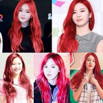 [드루와] +)레드벨벳 전체 빨강색 머리를 한다면